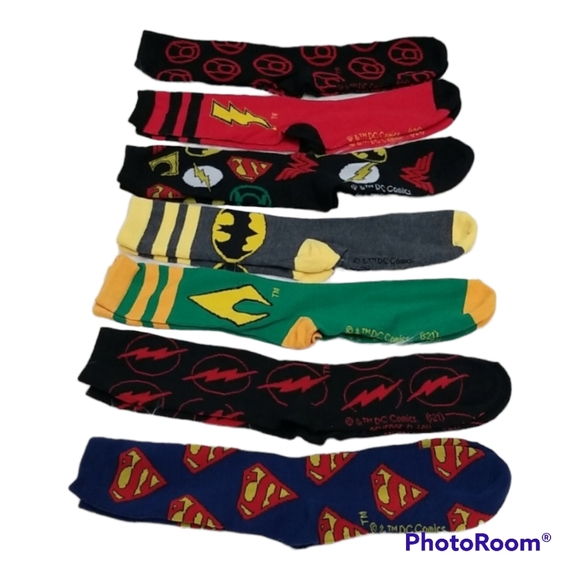 Other - DC Comics socks, 7 pairs